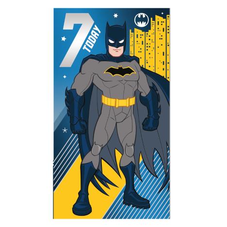 7 Today Batman 7th Birthday Card £2.10
